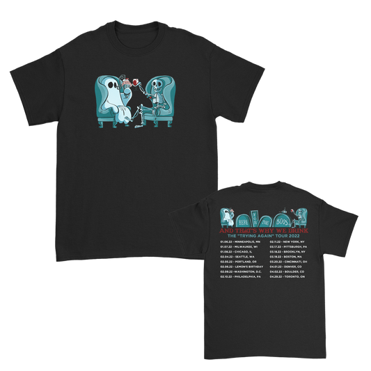 Trying Again Tour 2022 T-Shirt (Black)