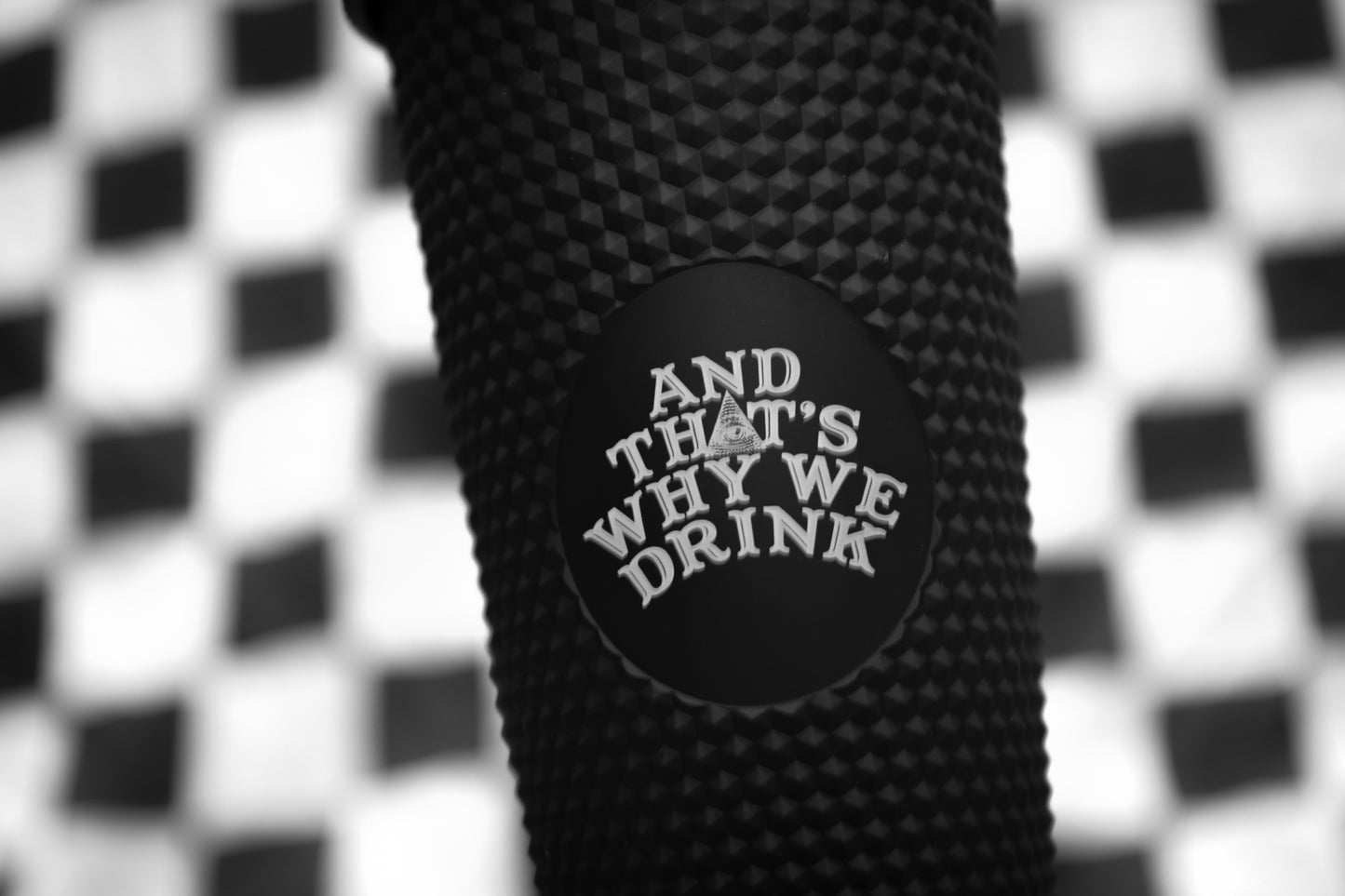 Logo Studded 24 oz. Tumbler (Black)