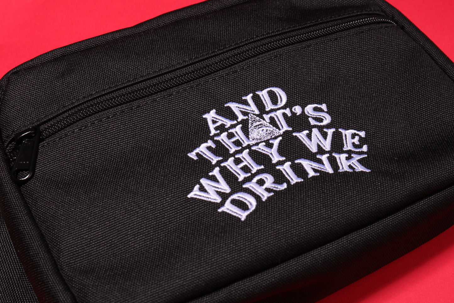 Logo Crossbody Bag (Black)