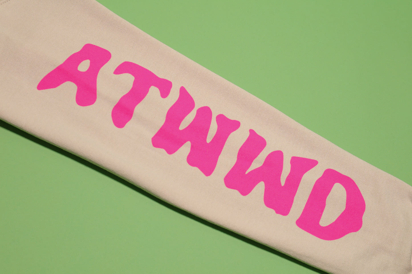 Pink Goosecam Crewneck Sweatshirt (Sand/ Pink)