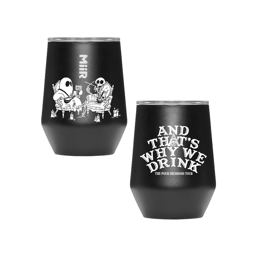 The Pour Decisions Tour MiiR Wine Tumbler (Black)