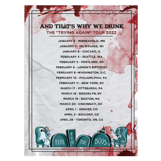 Trying Again Tour 2022 Poster