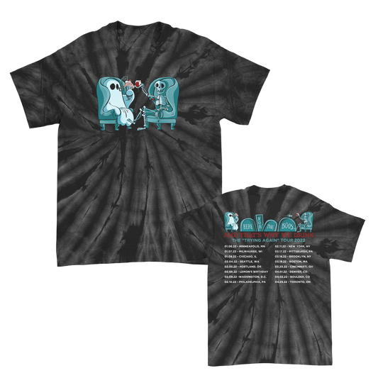 Trying Again Tour 2022 T-Shirt (Black Dye)