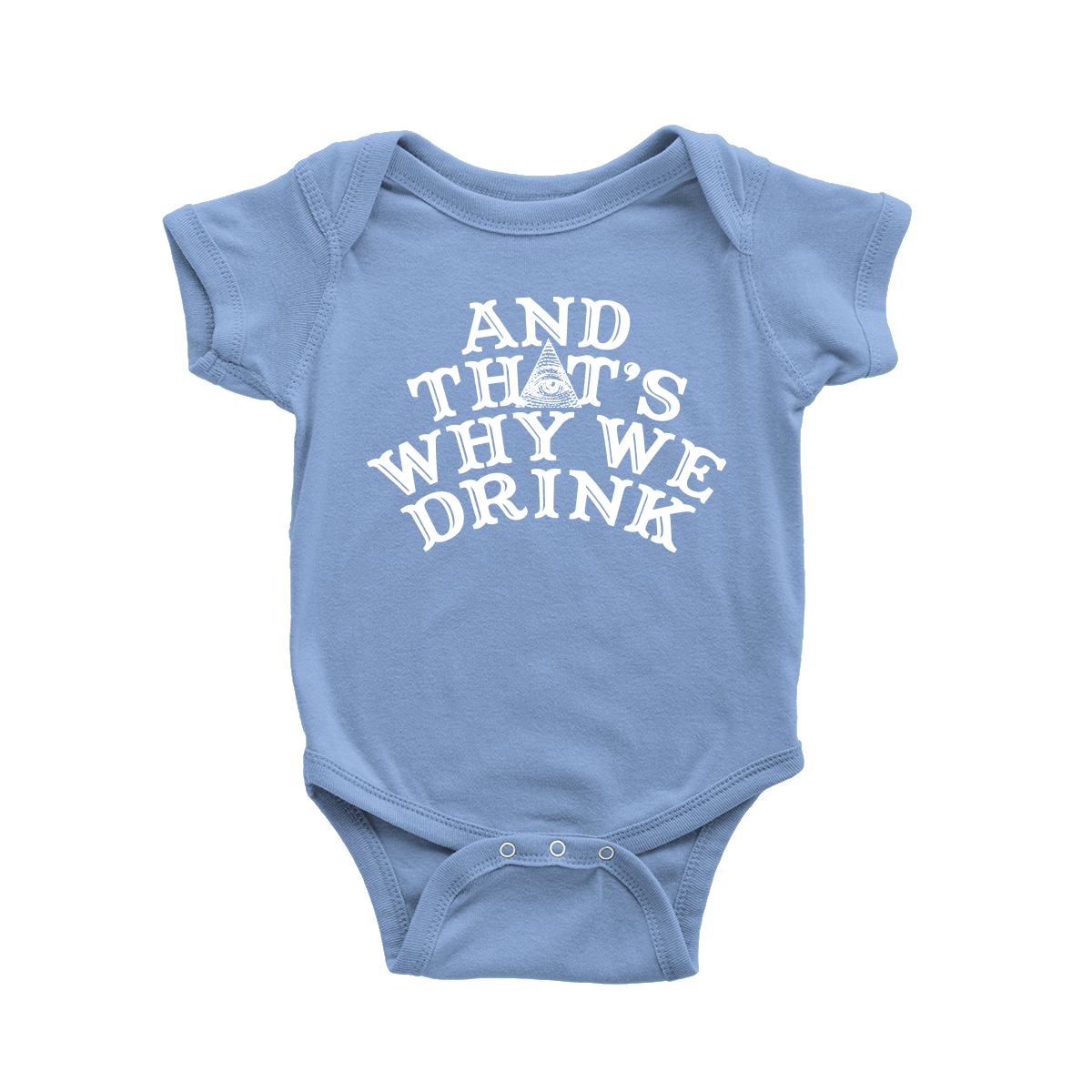 Logo Onesie (Carolina Blue)