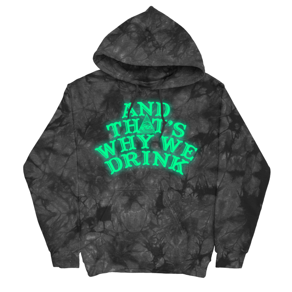 Glow Logo Pullover Hoodie (Crystal Dye)