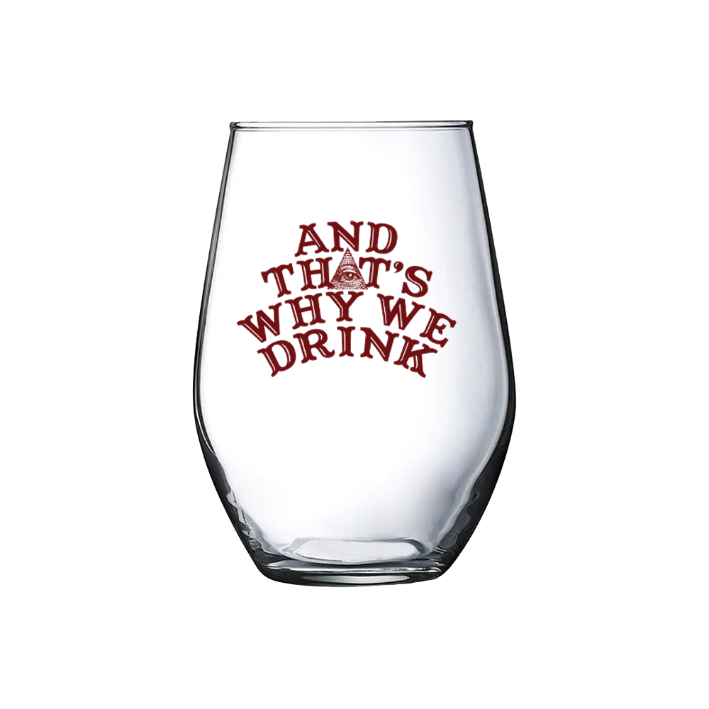 Logo Wine Glass