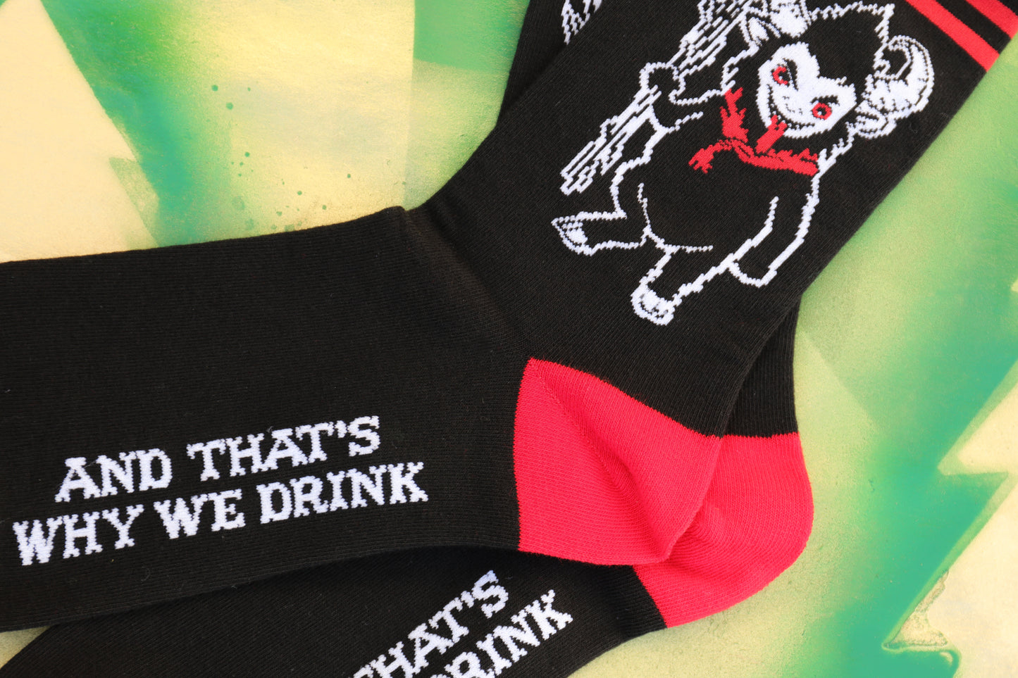 Krampus Socks (Black)