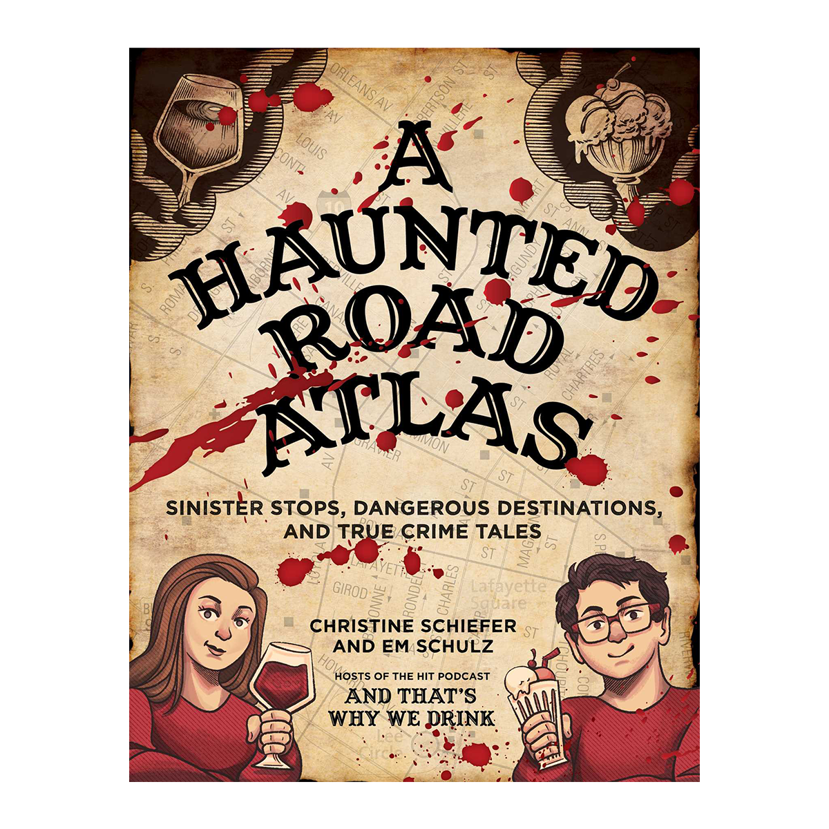 A Haunted Road Atlas Book