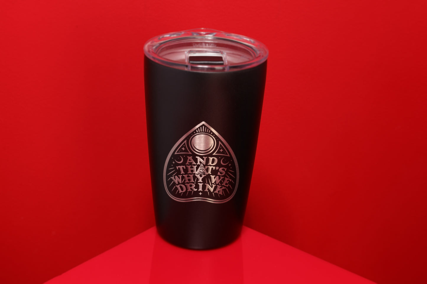 Planchette Logo 12 Oz. MiiR Tumbler (Black)