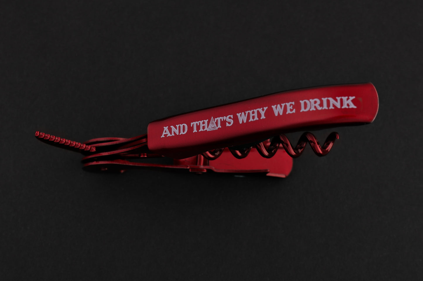 Logo Corkscrew (Maroon)