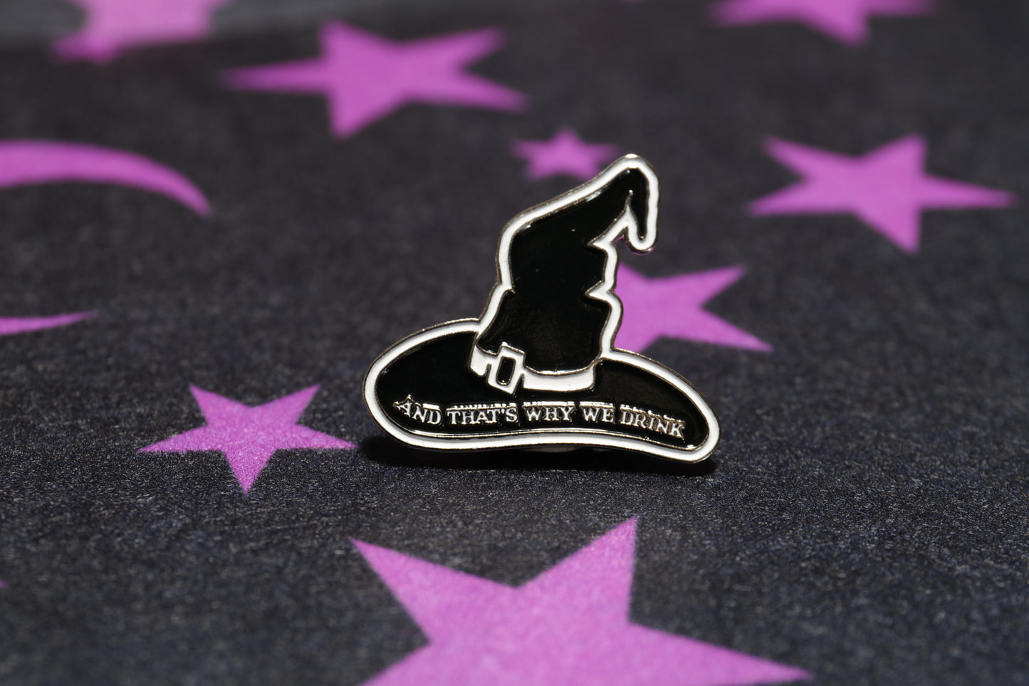 Witch’s Hat Enamel Pin