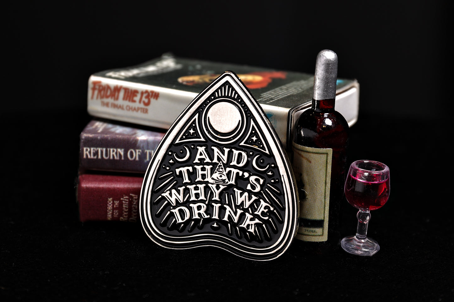 Planchette Logo Enamel Pin