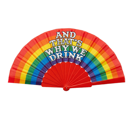 Pride Fan (Rainbow)