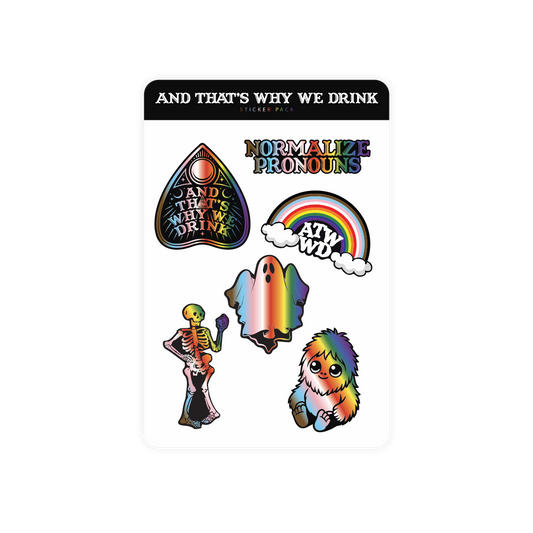 Pride Sticker Sheet (Rainbow)