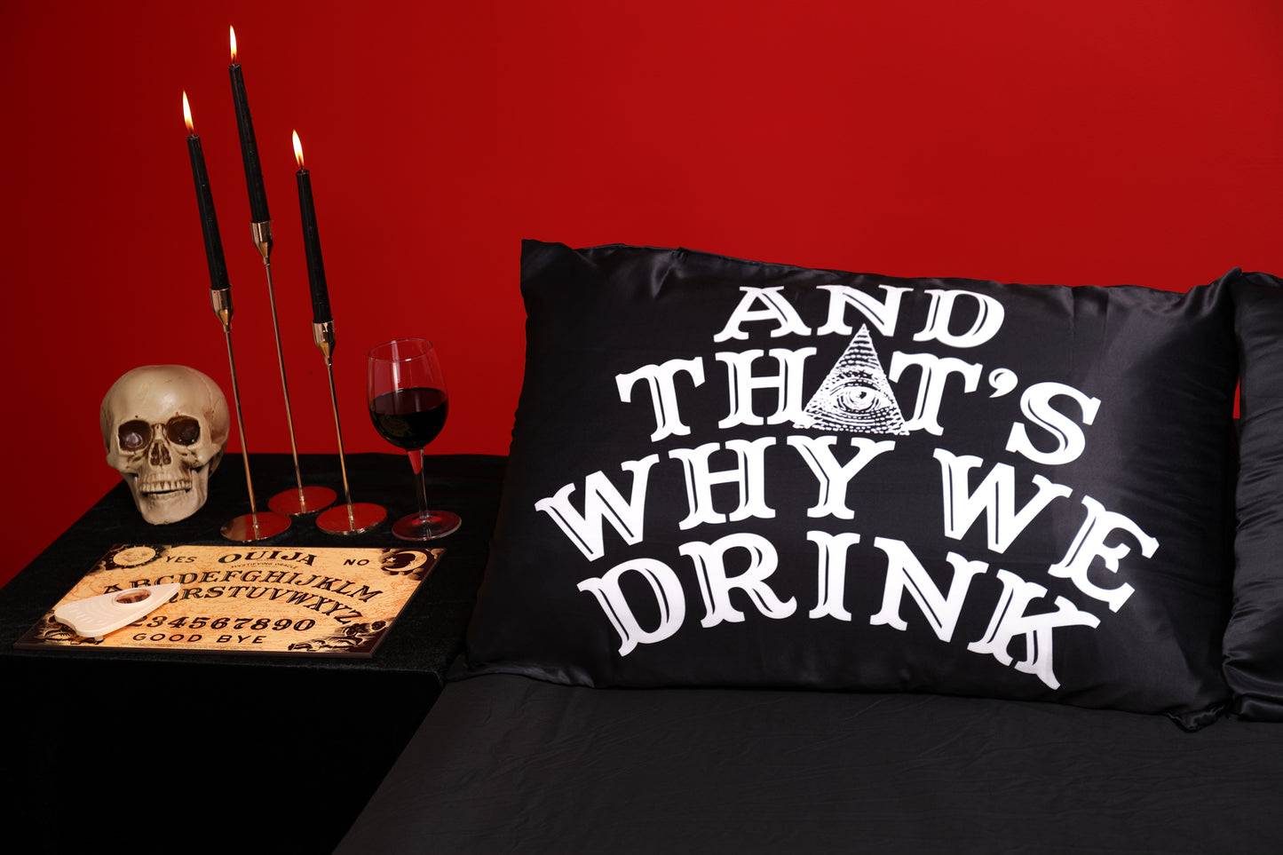 Logo Pillowcase (Black)