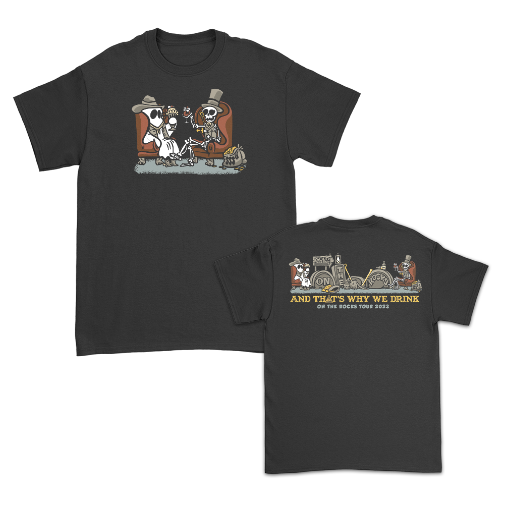 On The Rocks 2023 Tour T-Shirt (Black)