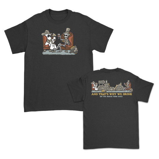 On The Rocks 2023 Tour T-Shirt (Black)