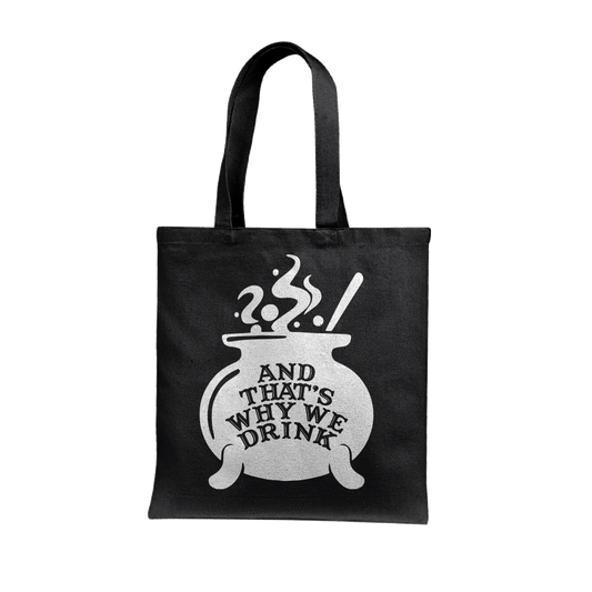 Witch's Brew Tote Bag (Black)