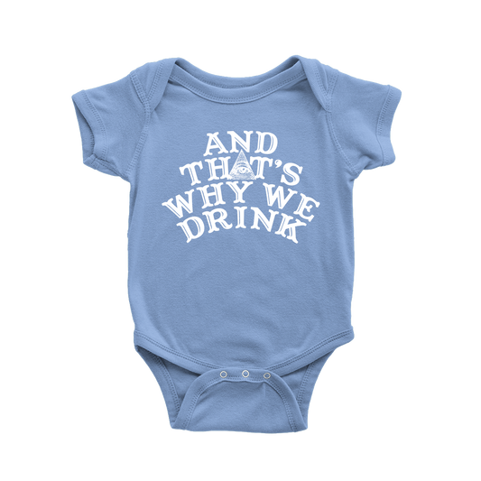 Logo Onesie (Carolina Blue)