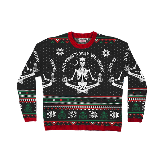 Skeletal Mediation Holiday Sweater