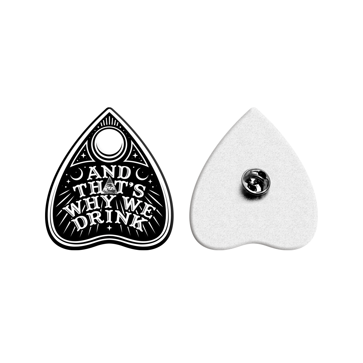 Planchette Logo Enamel Pin