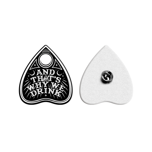 Planchette Logo Enamel Pin