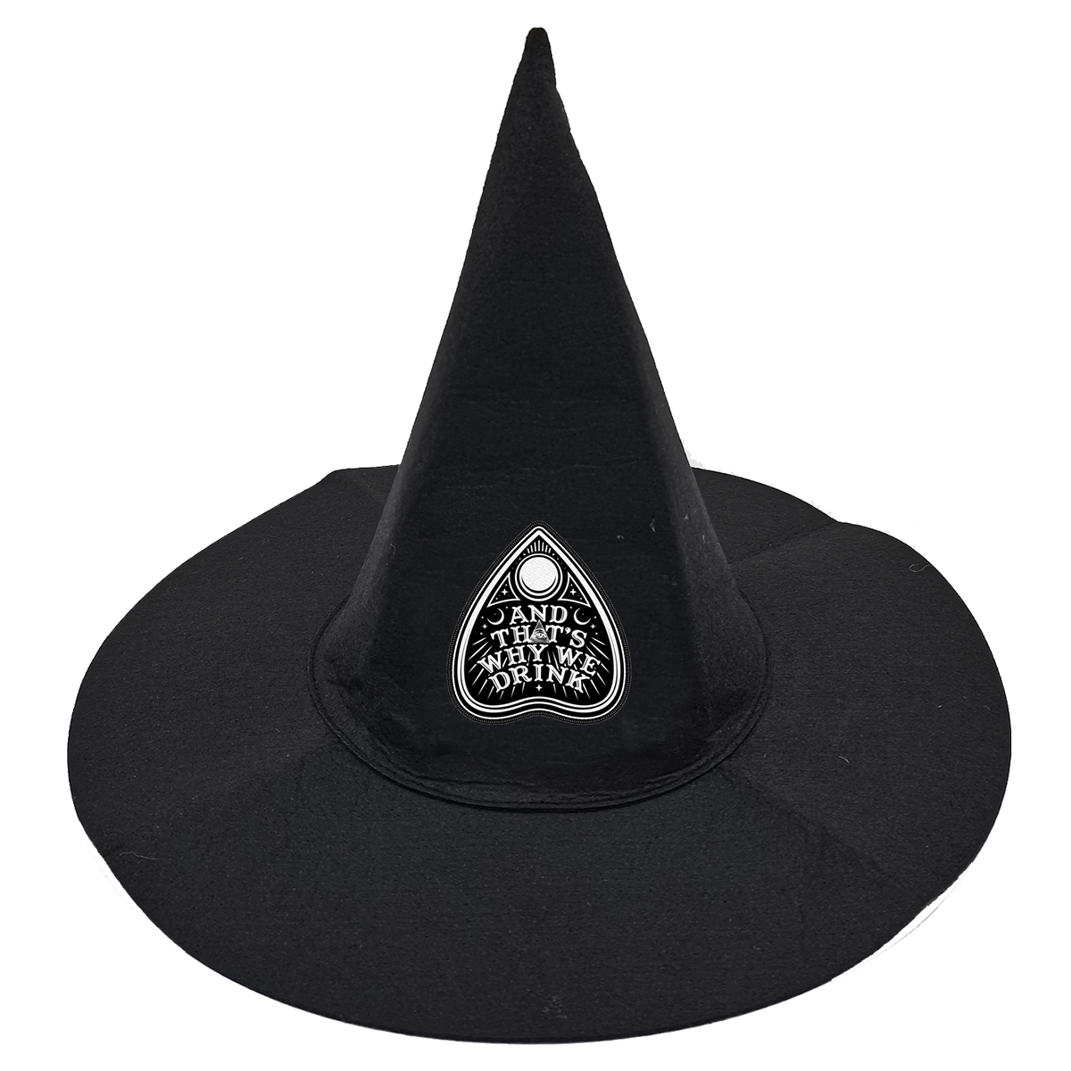 Planchette Logo Witch Hat (Black)