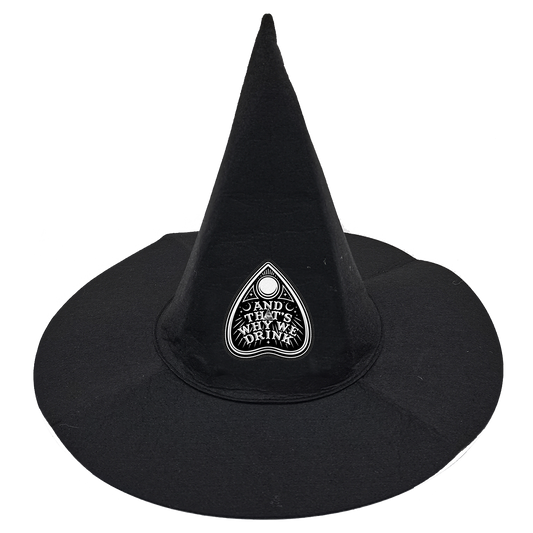 Planchette Logo Witch Hat (Black)