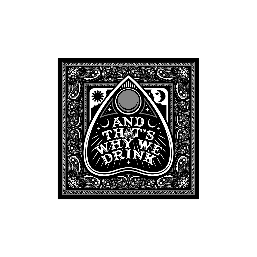 Planchette Logo Bandana (Black)