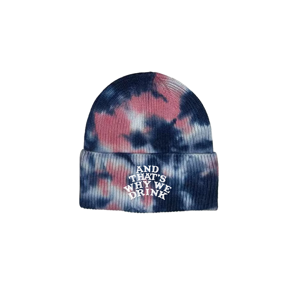 Logo Beanie (Pink/Blue Dye)