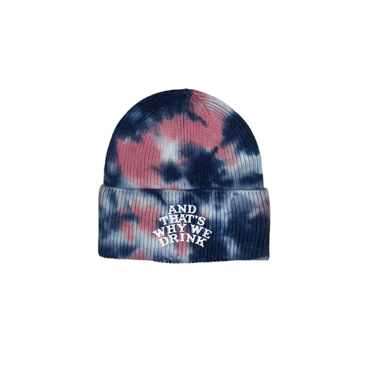 Logo Beanie (Pink/Blue Dye)