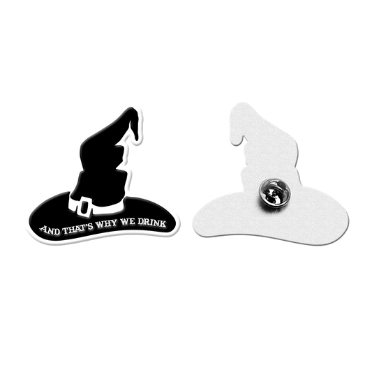 Witch’s Hat Enamel Pin